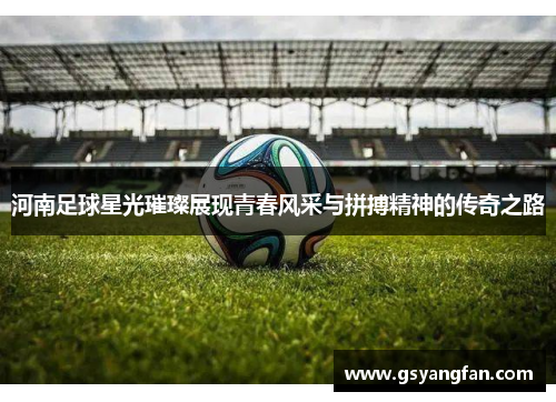 河南足球星光璀璨展现青春风采与拼搏精神的传奇之路