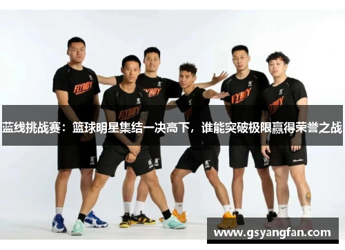 蓝线挑战赛：篮球明星集结一决高下，谁能突破极限赢得荣誉之战
